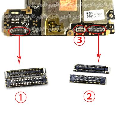 10pcs / lot LCD FPC Plug Main Board PCB Connector เมนบอร์ด flex connector USB board แบตเตอรี่ ปลั๊กสําหรับ hongmi RedMi NOTE 7