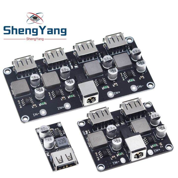 yf-usb-qc3-0-qc2-0-dc-dc-buck-converter-charging-down-module-6-32v-9v-12v-24v-to-fast-charger-circuit-board-5v