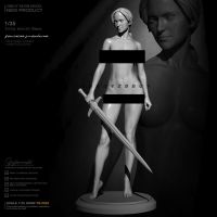 1/35 Resin model kits figure beauty colorless and self-assembled TD-2922