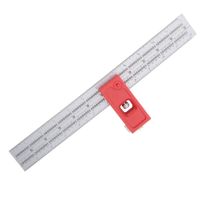 Woodworkers Edge Rule Auto-Line Drill Guide High-Precision Angle Gauge Metal Carpentry Tool Measuring