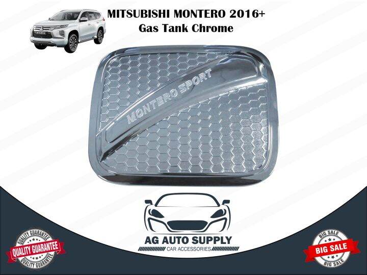 Gas Tank Cover Chrome Outside Garnish For MITSUBISHI MONTERO 2016