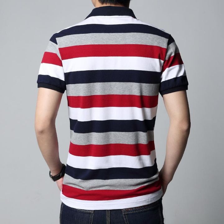 hot11-2023-new-arrival-t-shirt-men-stripe-lapel-shirt-slim-fit-men-mens-cal-t-shirt-plus-size-men-tshirt-size-m-5xl-ctoon-tees-5xl