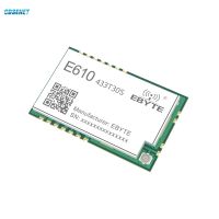 โมดูลไร้สาย433MHz CDSENT E610-433T30S การส่งข้อมูลอย่างต่อเนื่องความเร็วสูง30dBm เวลาแฝงต่ำโมดูล SMD IPEX ความเร็วอากาศสูง