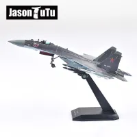 JASON TUTU 1100 Scale SU-35 Fighter รุ่นเครื่องบิน Diecast โลหะรัสเซีย Su 35สำเร็จรูปรุ่น Drop Shipping