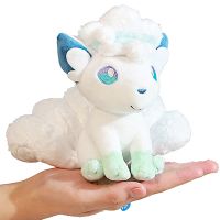 【CW】 20cm Cartoon Vulpix Kawaii Anime Movie Pokémon Stuffed Kids Birthday