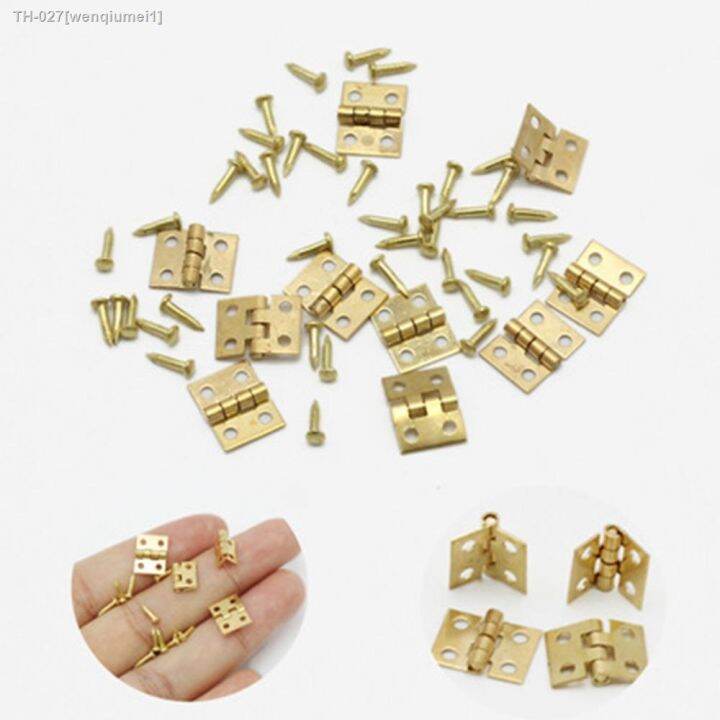 50pcs-tiny-golden-mini-small-metal-hinge-for-1-12-house-prefab-miniature-cabinet-furniture-fittings-for-cabinets-home-hardware