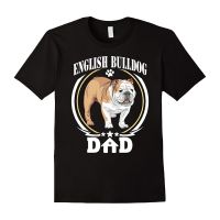 Mens English Bulldog Dad T-shirt Gift for Fathers Day 2017 Dog Men Graphic T-Shirt