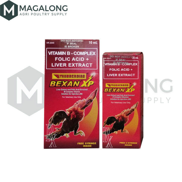 Bexan Xp Vitamin B Complex Folic Acid + Liver Extract 10 mL and 20mL