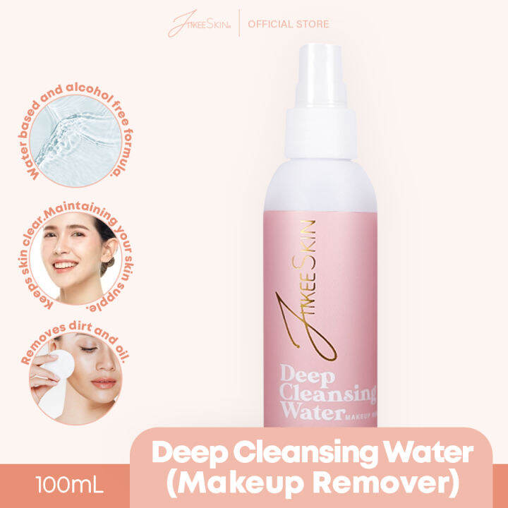 Deep Cleansing Water Makeup Remover Lazada PH