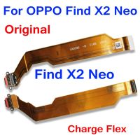 ต้นฉบับ USB ชาร์จ Flex สําหรับ OPPO ค้นหา X2 Neo Charger Port Dock Connector Flex Cable Find X2Neo อะไหล่ซ่อม