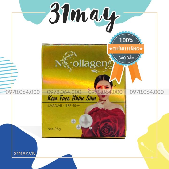 Có tác dụng chống lão hóa da của kem face nhân sâm và collagen lành tính hay không?
