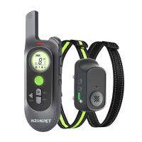 ZZOOI Dog Training Collar With Remote Waterproof Rechargeable  Pet with LCD Display for All Size Anti Bark Collars