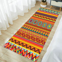 Ethnic Style Pattern Door Mat Kitchen Non-slip Floor Mats Bathroom Area Rug Bedroom Car Area Rug Bath Rug Cars for Living