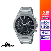 CASIO นาฬิกาข้อมือผู้ชาย EDIFICE รุ่น EFS-S570D-1AUDF วัสดุสเตนเลสสตีล สีดำ