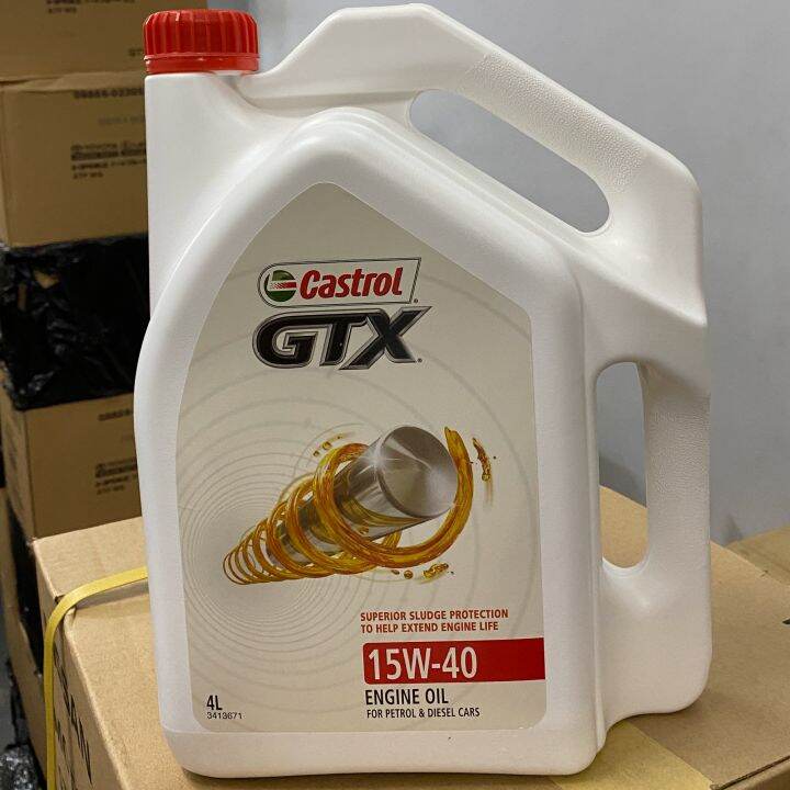 Castrol GTX 15w40 Engine Oil (Original) Lazada