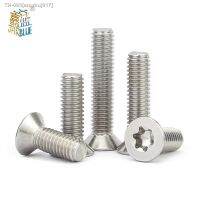 ♚ 10pcs/lot Six-Lobe Torx Flat Countersunk Head Screw Bolt M1.6 M2 M2.5 M3 M4 M5 M6 M8 304 A2-70 stainless steel GB2673