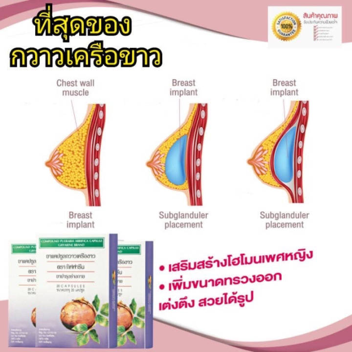 กวาวเครือขาว-กิฟฟารีน-ขนาดบรรจุ-20-แคปซูล-compound-pueraria-mirifica-capsulu-giffarine