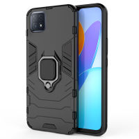 เคส  OPPO A72 5G Case ชุดเกราะกันกระแทก Slim Rugged Hybrid Hard Plastic + Tpu Bracket Magnet 360 Ring Holder ฝาหลัง