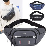 Mens casual outdoor fanny pack waterproof fanny pack zipper fanny pack nylon sports fanny pack Running Belt