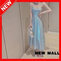 NEW MALL Dress ชุดเดรส ชุดเดรสเซกซี่ ชุดราตรีออกงาน ชุดเดรสสวยๆหรูชุดออกงาน เดรสหรูดูแพง Bling Bling ชุดไปผับแซ่บๆ ชุดไปงานเลี้ยง 2022