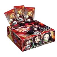 【YF】 New Demon Slayer Cards Anime Tcg Hobby Collection Kamado Tanjirou Childrens Board Game Battle Toy Birthday Present