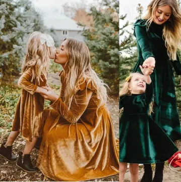 Matching mother daughter fall on sale outfits