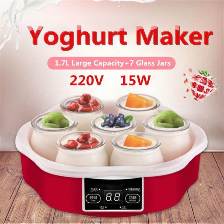 15W 220V Automatic Smart Touchs Screen DIY Yogurt Machine Electric