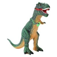 Simulation supersize soft plastic toy dinosaur tyrannosaurus rex triceratops audible animal models boy lay in children