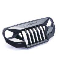 Ms Anger Front Face Grating For 1/10 Rc Crawler Car Trax Trx4 Axial Scx10 Jk Wrangler Sema Front Grille Angry Front Face