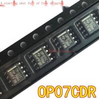 10Pcs ใหม่ OP07 OP07C OP07CDR SOP8เครื่องขยายเสียงเสียงต่ำ Bipolar Op Amp