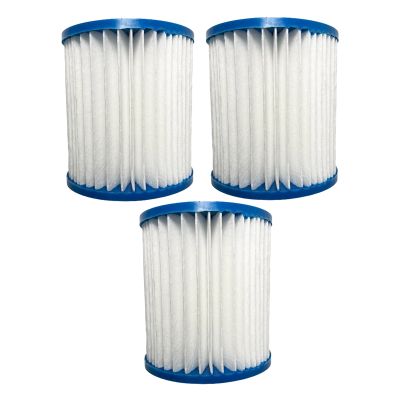 3Pcs Type H Pool Filters Cartridge Replacement Spare Parts for Intex 29007E Intex 330 GPH Above Ground Pool Pump