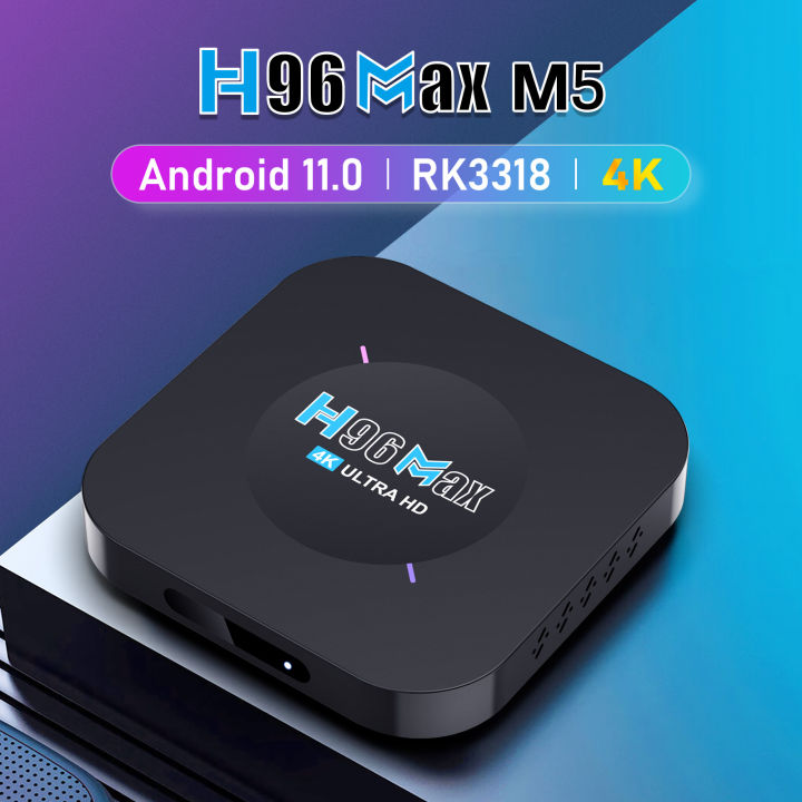 กล่องแอนดรอยbox-2023-h96max-m5-rk3188-android-11-0-wifi-2-4g-support-netflix-hulu-youtube-1gb-8gb-android-tv-box