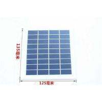 Polycrystalline 9V200ma Glass Laminated Solar Panel 9V2W Can Be Charged in Series with Two Pieces 12V Battery