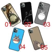 DB-345 My Neighbor Totoro Black ซิลิโคน เคสโทรศัพท์ ปก หรับ iPhone G31 Moto G41 G22 G42 13 14 G51 G52 12 G1000 G71 Max Plus Mini Pro