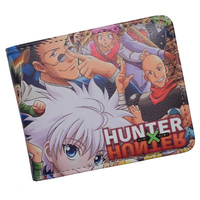 【CC】Hunter X Hunter Wallet Japan Anime Cartoon Wallest for Young  With Coin Pocket Purse