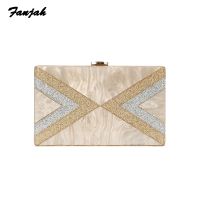 【YD】 Brand fashion designer new 2018 Striped elegant wedding Clutch evening bolsa feminina shoulder bag