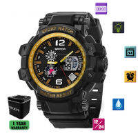 SANDAWATCH นาฬิกาข้อมือผู้ชาย (พร้อมส่ง)  Sport Digital &amp; LED ดูเวลาแบบ Dual Time NEW รุ่น SW729 พร้อมกล่องเหล็กเท่ห์ๆ