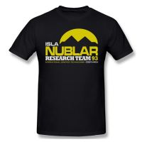 Isla Nublar Print Cotton Funny Tshirts For Men Jurassic Park Birthday Gifts