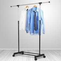 1pc Home Storage Tools Clothes Rack Height Adjustable Organizer Hangers For Clothes Hanger Stainless Steel Drying Storage Rack
