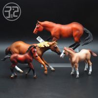 （READYSTOCK ）? Quite Horse British Collecta I, You And Him Simulation Animal Model Toys YY