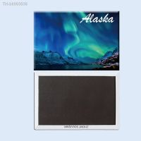 ◊❡卍 Alaska northern ights beautiful mountain alaska strait 22753Travel souvenirs Creative refrigerator