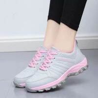 2021 new Lightweight walking shoes womens sneakers leather waterproof comfortable mothers shoes sports travel shoes