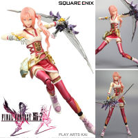 Figma ฟิกม่า งานแท้ 100% Figure Play Arts Kai Final Fantasy XIII 2 ไฟนอลแฟนตาซี ไลท์นิ่งรีเทิร์นส์ Serah Farron เซราห์ ฟาร์รอน Ver Original from Japan แอ็คชั่น ฟิกเกอร์ Anime อนิเมะ การ์ตูน มังงะ ของขวัญ Gift สามารถขยับได้ Doll ตุ๊กตา manga Model โมเดล