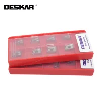 10PCS DESKAR APKT1135PDER APMT1604PDER K10 เครื่องมือกลึงคาร์ไบด์แทรกเครื่องตัดกลึง CNC สําหรับอลูมิเนียม