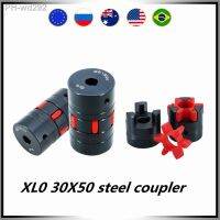 New arrival Steel coupler motor coupling XL0 30x50 inner hole 10mm-16mm jaw coupler high torque high locking