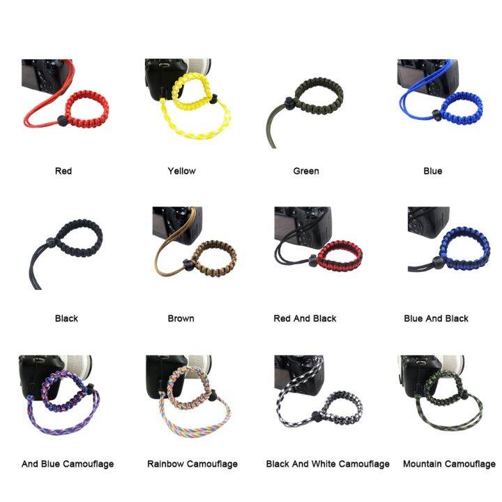 handmade-braided-universal-adjustable-nylon-anti-fall-outdoor-soft-bracelet-rope-wrist-strap-binoculars-camera-accessories