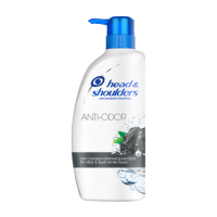 แชมพูสระผมHead&amp;Shoulders สูตรแอนตี้โอดอร์ วิท ชาร์โคล แบบขวดปั๊ม 400ml.