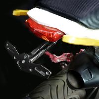 CNC Motorcycle License Number Plate Frame Holder Bracket With LED Light FOR Benelli Leoncino 500 leoncinX 2016-2018 Leoncino500