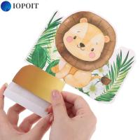 IOPOIT 9pcs ตกแต่งโต๊ะใน3D ศูนย์กลางของรังผึ้ง สัตว์ซาฟารีในป่า อุปกรณ์ปาร์ตี้ป่าป่า รังผึ้งรูปสัตว์ป่า ของขวัญสำหรับเด็ก การตกแต่งปาร์ตี้ธีมป่า เครื่องประดับรังผึ้งสำหรับโต๊ะ อาบน้ำทารกฝักบัว