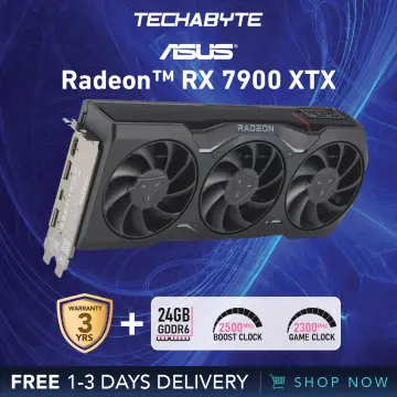 ASUS Radeon RX 7900 XTX 24GB GDDR6, Graphics Card